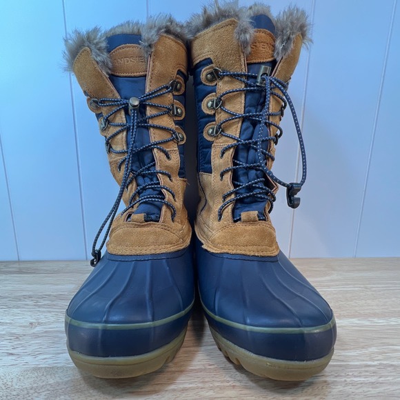 LANDS END Squall winter boots size 9.5‎ - Picture 2 of 9